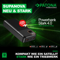PATONA Premium Powerbank Stark 4.0 PD22.5W 20.000mAh –