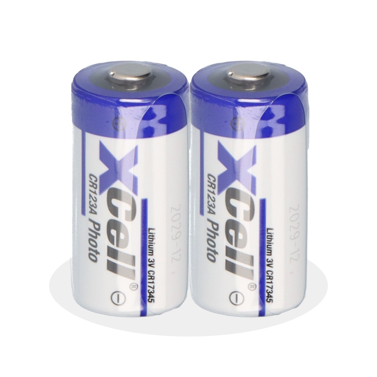 2x CR123A DL123A Batterien 3V CR17345 Ultra Lithium Foto lose