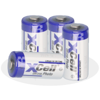 4x CR123A DL123A Batterien 3V CR17345 Ul gallery