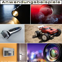 4x XCell CR123A Lithium Batterie 3V 1550 mAh – CR17345