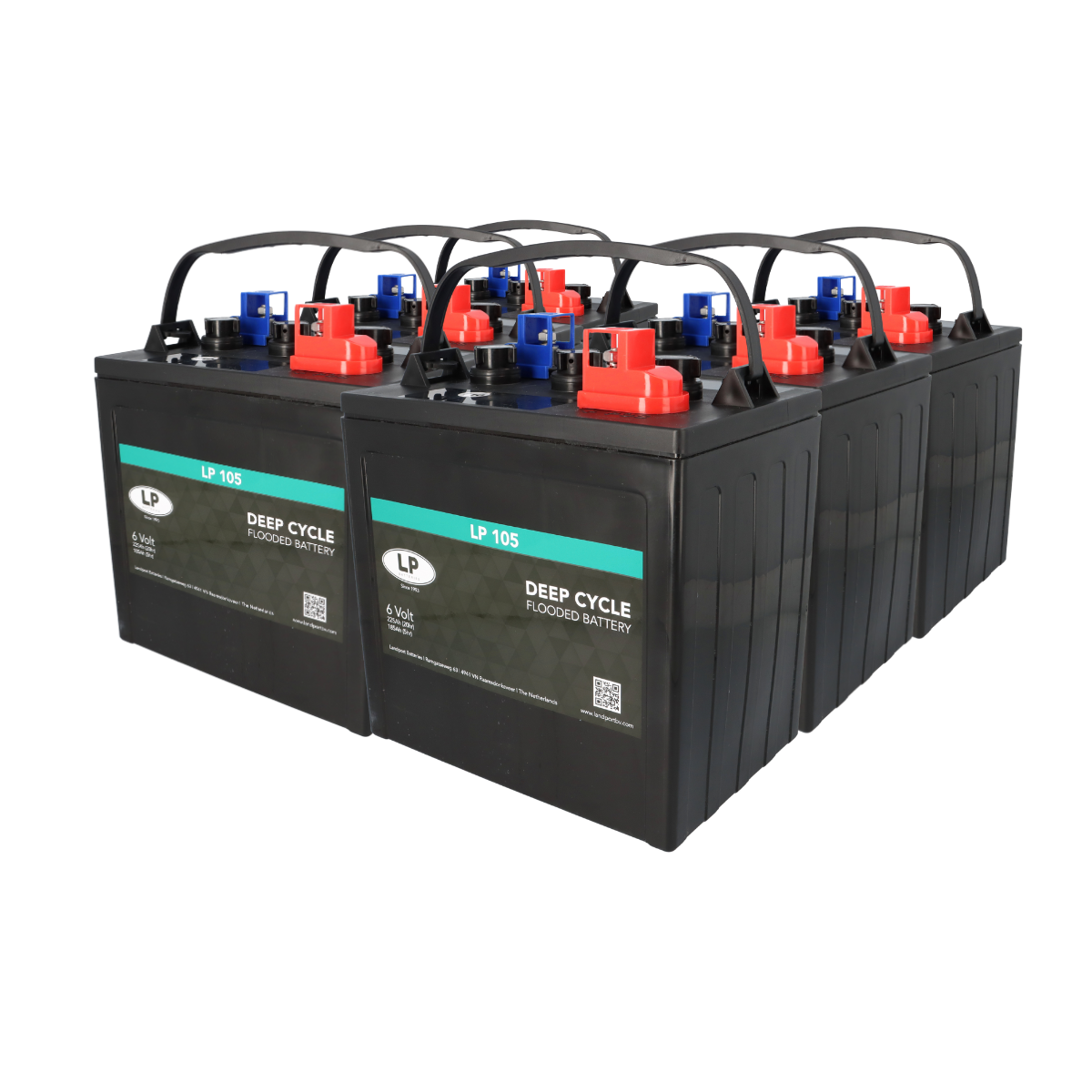 Batterie-Satz 36V 225Ah passend für Golfcar Golf Cart Elektro-Fahrzeug