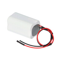 Notleuchten-Akku 4,8V 1800mAh NiMH F2x2 20 cm Kabel 6