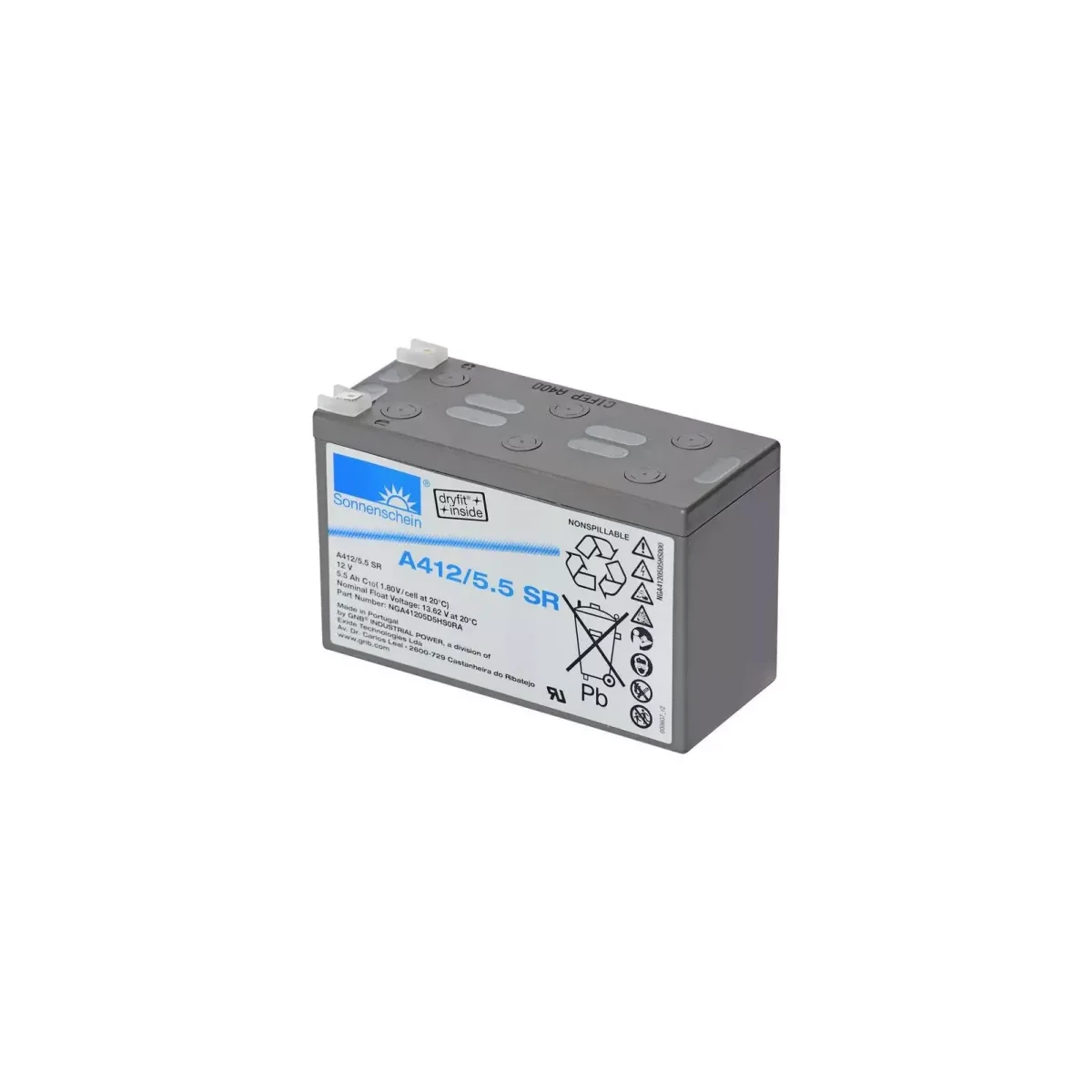 Exide Sonnenschein A412/5,5SR 12V 5,5Ah VLRA