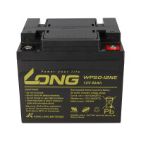 Akku-Satz 24V 50Ah mit 2x Kung Long WP50-12NE für Meyra