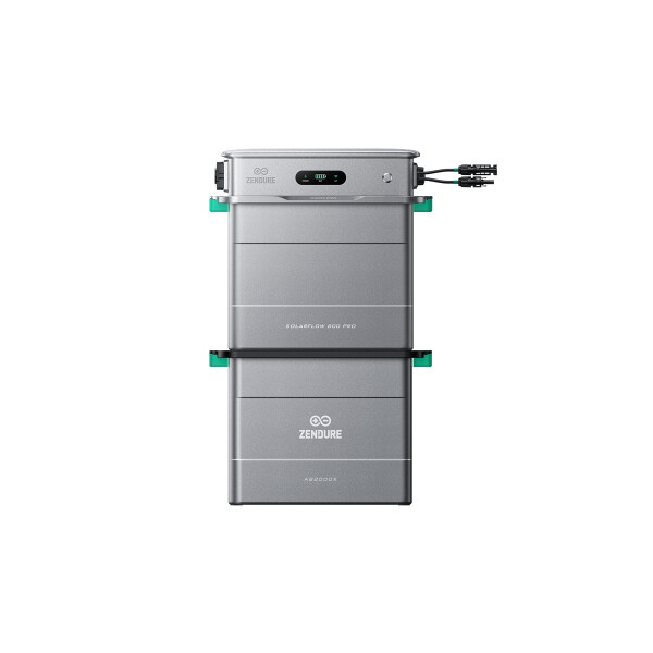 Zendure SolarFlow 800 Pro Mikrowechselrichter + 1x AB2000X (3840Wh) mit 0% MwSt nach §12 Abs. 3 UstG