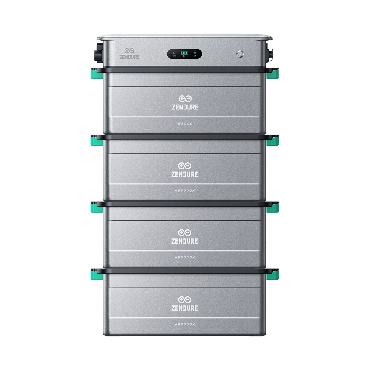 Zendure SolarFlow 2400 AC Speicher für Balkonkraftwerk 11,52kWh – 4x AB3000X