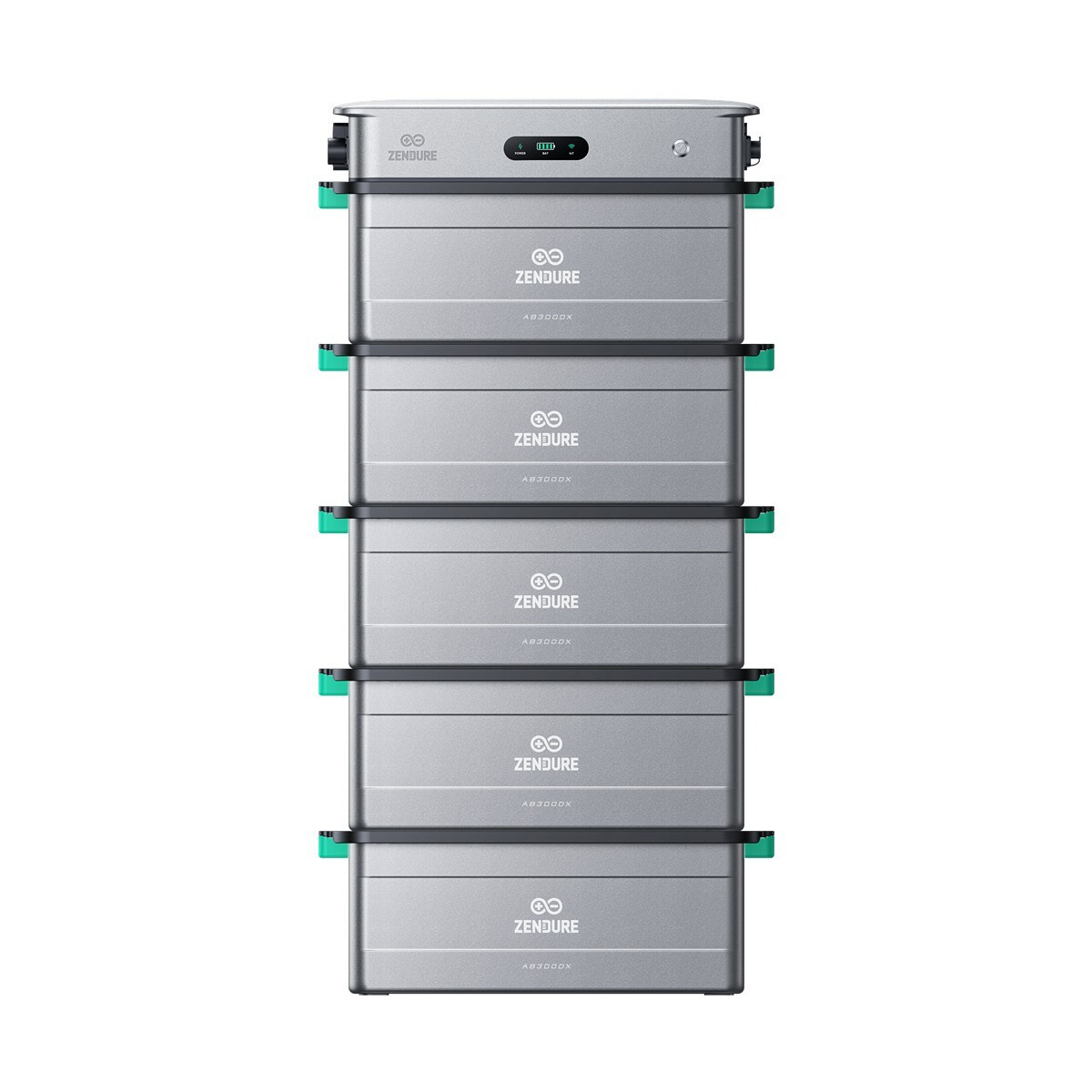 Zendure SolarFlow 2400 AC Speicher für Balkonkraftwerk 14,40kWh – 5x AB3000X