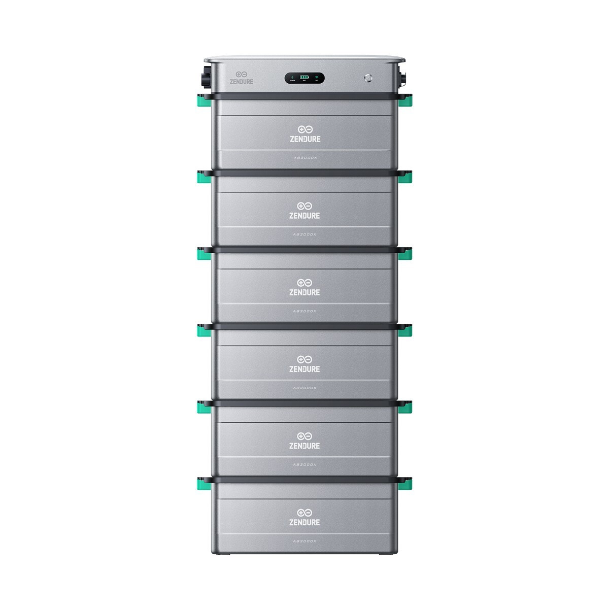 Zendure SolarFlow 2400 AC Speicher für Balkonkraftwerk 17,28kWh – 6x AB3000X