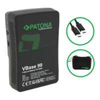 PATONA Premium V-Mount-Akku VBase 99 PD100W – Leistung