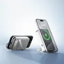 Schnelle magnetische Powerbank 10000 mAh in Silber