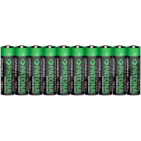 AA Alkaline Batterie Premium Qualität Nahaufnahme 2