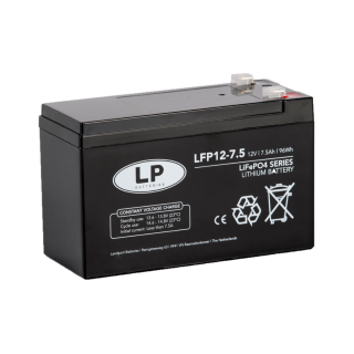 Landport LFP V12-7,5 Lithium-Batterie 12,8V 7,5Ah – kompakt & leistungsstark