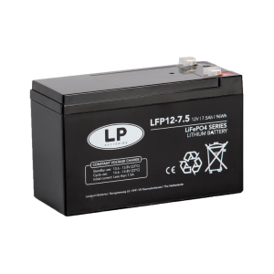 Landport LFP V12-7,5 Lithium-Batterie 12,8V 7,5Ah –...