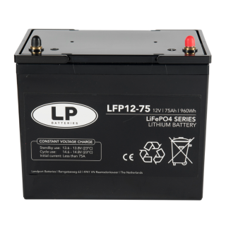 Landport LFP V12-75 Lithium-Batterie 12,8V 75Ah – Hochleistungsakku mit LiFePO4-Technologie