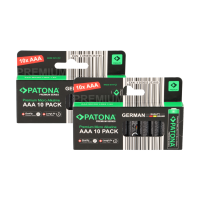 20 Stück AAA Alkaline Batterien im 2x10er Pack 1