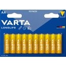 Varta Longlife AA (LR06) Batterien – 10er-Pack |...