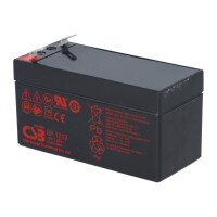 CSB GP1212 AGM Akku 12V 1,2Ah Faston 4,8 mm – passend 