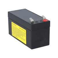 CSB GP1212 AGM Akku 12V 1,2Ah Faston 4,8 mm – passend 