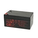 CSB GP1234 – 12V 3,4Ah AGM-Batterie | Kompakt &...