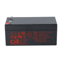 CSB GP1234 AGM Akku 12V 3,4Ah Faston 4,8 mm – passend 