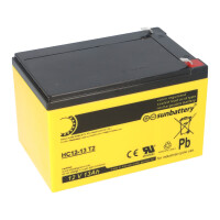 SUN Battery AGM HC12-13 Akku 12V 13Ah |  gallery
