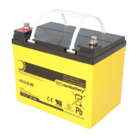 SUN Battery AGM Akku 12V 36Ah High Cycle zyklenfest – 