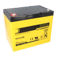SUN Battery AGM HC12-75 Akku 12V 75Ah |  gallery
