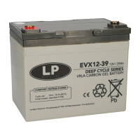 2x Landport EVX12039 12V 39Ah AGM-GEL Deep Cycle Akku &ndash