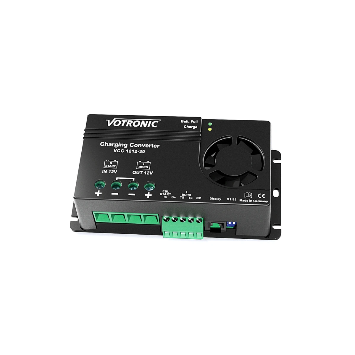 VOTRONIC Ladebooster VCC-1212-30 – 12V / 30A für Gel, AGM, Lithium | Made in Germany