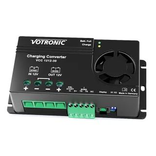 VOTRONIC Ladebooster VCC-1212-30 – 12V / 30A für Gel, AGM, Lithium | Made in Germany
