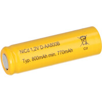 Mexcel Akku AA 1,2V 800mAh NS80AAI gallery