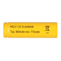 Mexcel Akku AA 1,2V 800mAh NS80A gallery 2_2nd