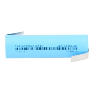 DMEGC 18650 25P Li-Ion Zelle 2500 mAh mit Z-Lötfahne – kompakt & leistungsstark