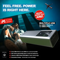 PATONA Powerbank 20.000mAh PD100W – Schnellladen &uuml