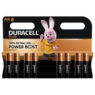 Duracell Plus AA Batterien – Lange Lebensdauer für Alltagsgeräte
