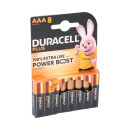 Duracell Plus AAA Batterien – 8er Blister
