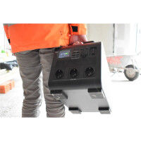 LP2000 PRO Powerstation – frontale Ansicht mit kompakt