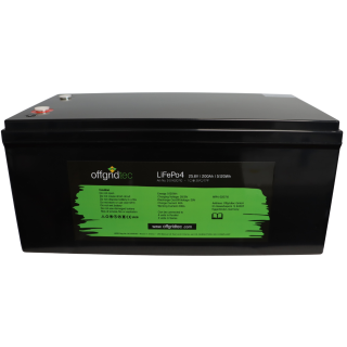 Offgridtec LiFePO4 Akku 25,6V 200Ah mit 0% MwSt nach §12 Abs. 3 UstG