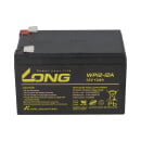 96x (1/2 Palette) Kung Long VdS WP12-12 12V 12Ah AGM Blei Accu Batterie wartungsfrei