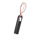 Akkupack für Notleuchten 4,8V 2500mAh in L2x2-Blockform mit Molex 6442 Stecker