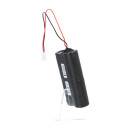 Akkupack für Notleuchten 4,8V 2500mAh in L2x2-Blockform mit Molex 6442 Stecker
