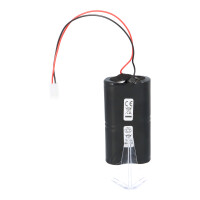 Notleuchten-Akku 4,8V 2500mAh NiMH L2x2 Molex 6442 4