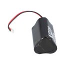 Panasonic Akkupack 3,6V 2100mAh in D1x3-Konfiguration mit JST-XHP-2P Stecker
