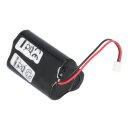Panasonic Akkupack 3,6V 2100mAh in D1x3-Konfiguration mit JST-XHP-2P Stecker