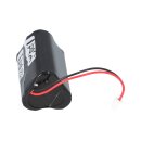 Panasonic Akkupack 3,6V 2100mAh in D1x3-Konfiguration mit JST-XHP-2P Stecker