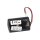 Panasonic Akkupack 3,6V 2100mAh in D1x3-Konfiguration mit JST-XHP-2P Stecker