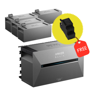 Anker SOLIX Solarbank 3 Pro + 4x BP2700 | 13,41 kWh mit 0% MwSt nach §12 Abs. 3 UstG
