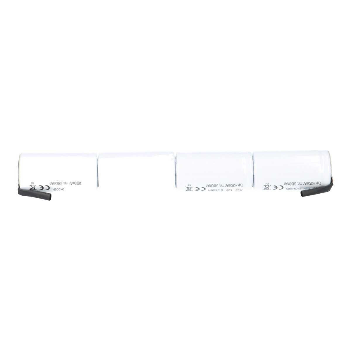 Notleuchten-Akku Mexcel NS4000DH NiCd 4,8V 4000mAh L1x4