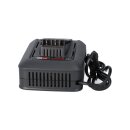 Bosch Schnellladegerät AL 18V-44 18V System 4,4A Ladestrom, Akku-Ladezeit 2,0/2,5/4,0/6,0 Ah: 34/44/59/87 min integrierte Wandhalterung