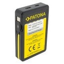 PATONA Dual USB Ladegerät Olympus PS-BLS1 Fuji NP-140